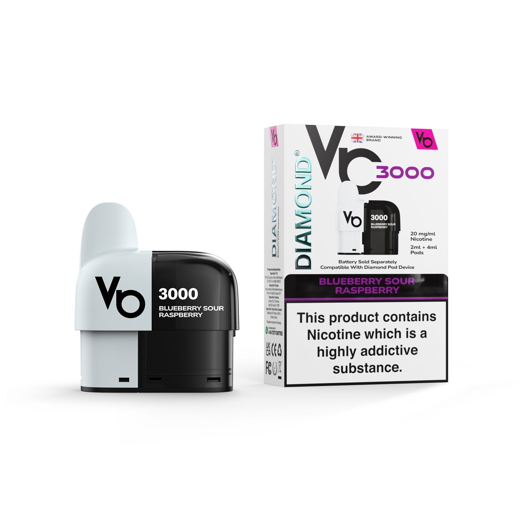 Diamond® 3000 Prefilled Pods (20mg)