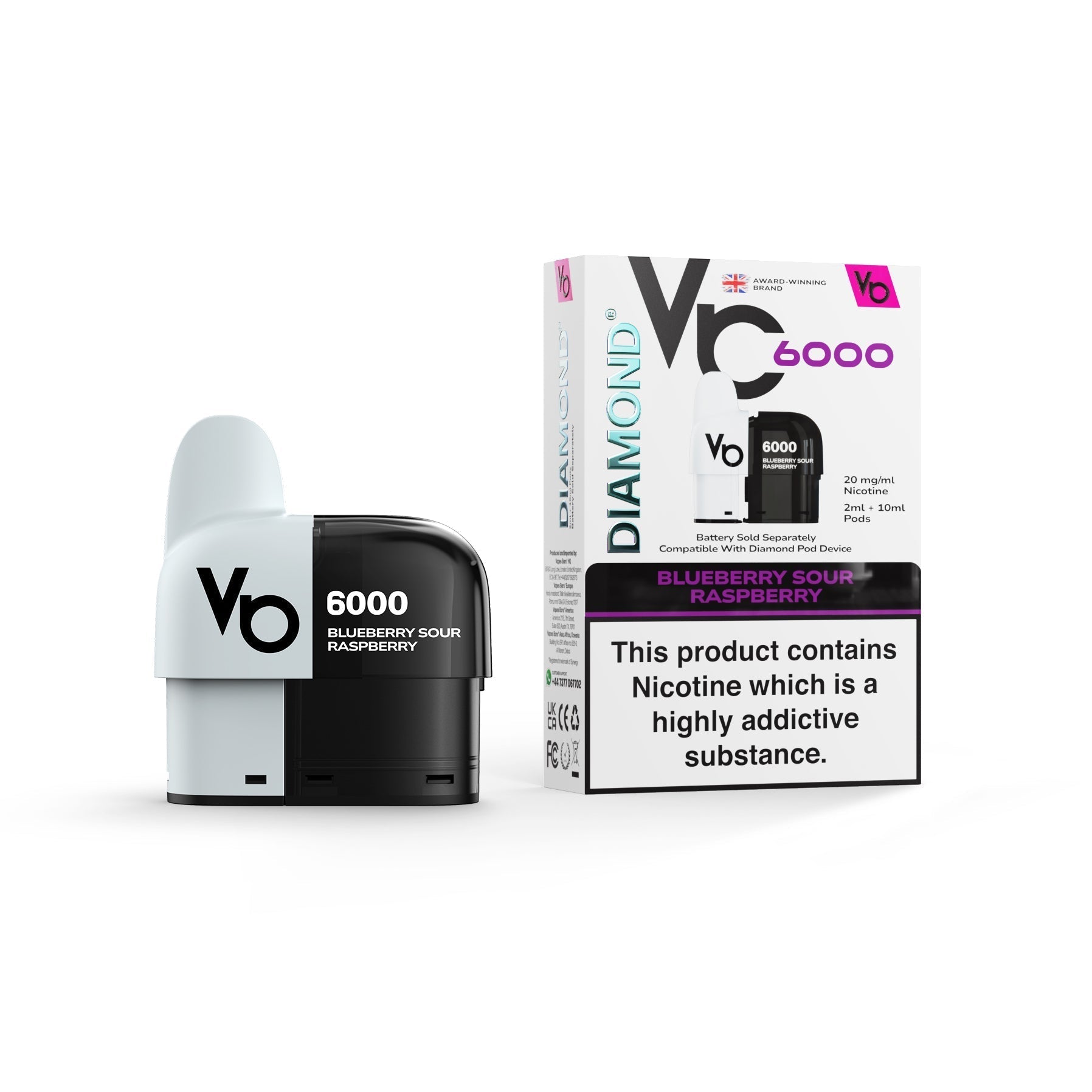 Diamond® 6000 Prefilled Pods (20mg)