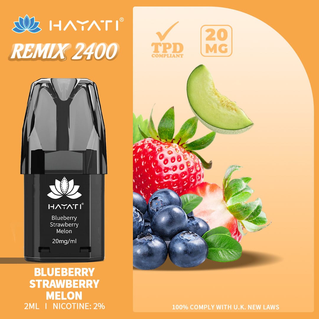 Hayati® Remix 2400 Pods (20mg)