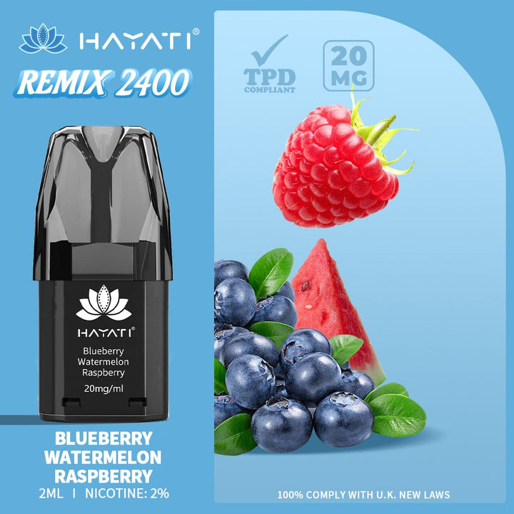 Hayati Remix 2400 Pods 20MG