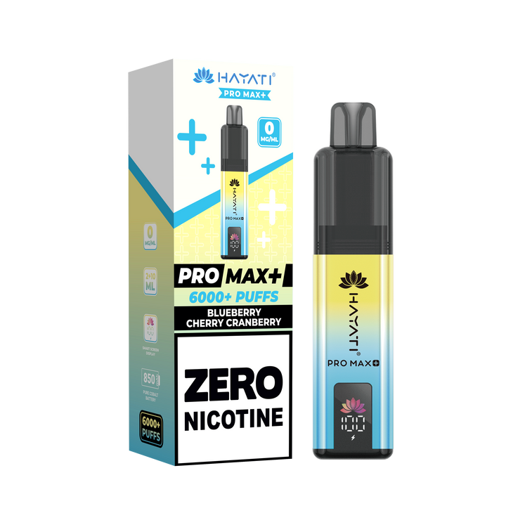 Hayati® Pro Max 6000 Plus Vape Kit ZERO (0mg)
