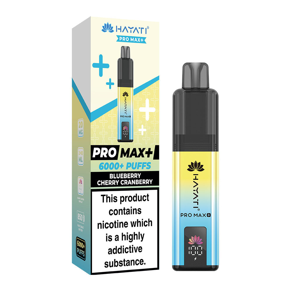 Hayati® Pro Max+ 6000+ Vape Kit (20mg)