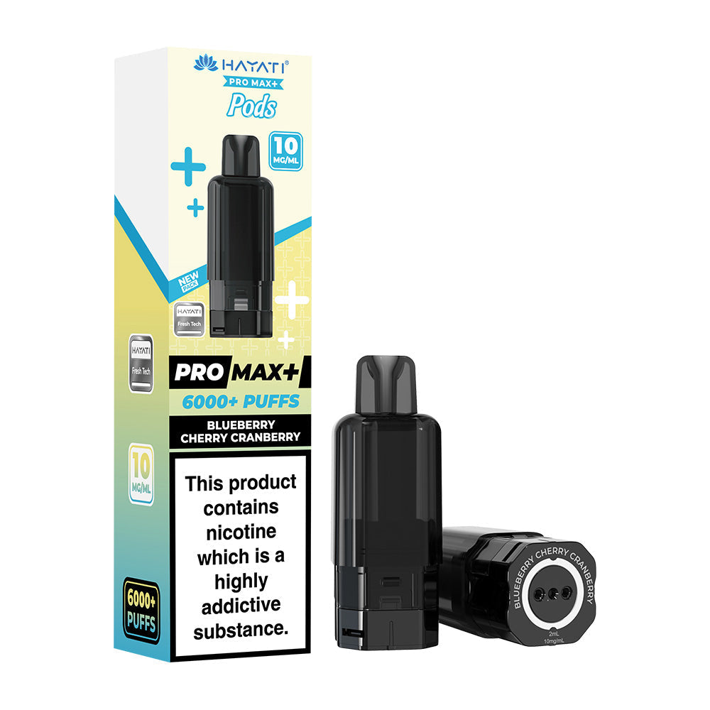 Hayati® Pro Max+ 6000+ Pods (10mg)