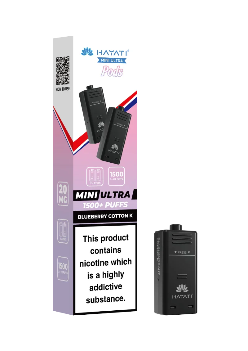 Hayati Mini Ultra 1500 Prefilled Pods