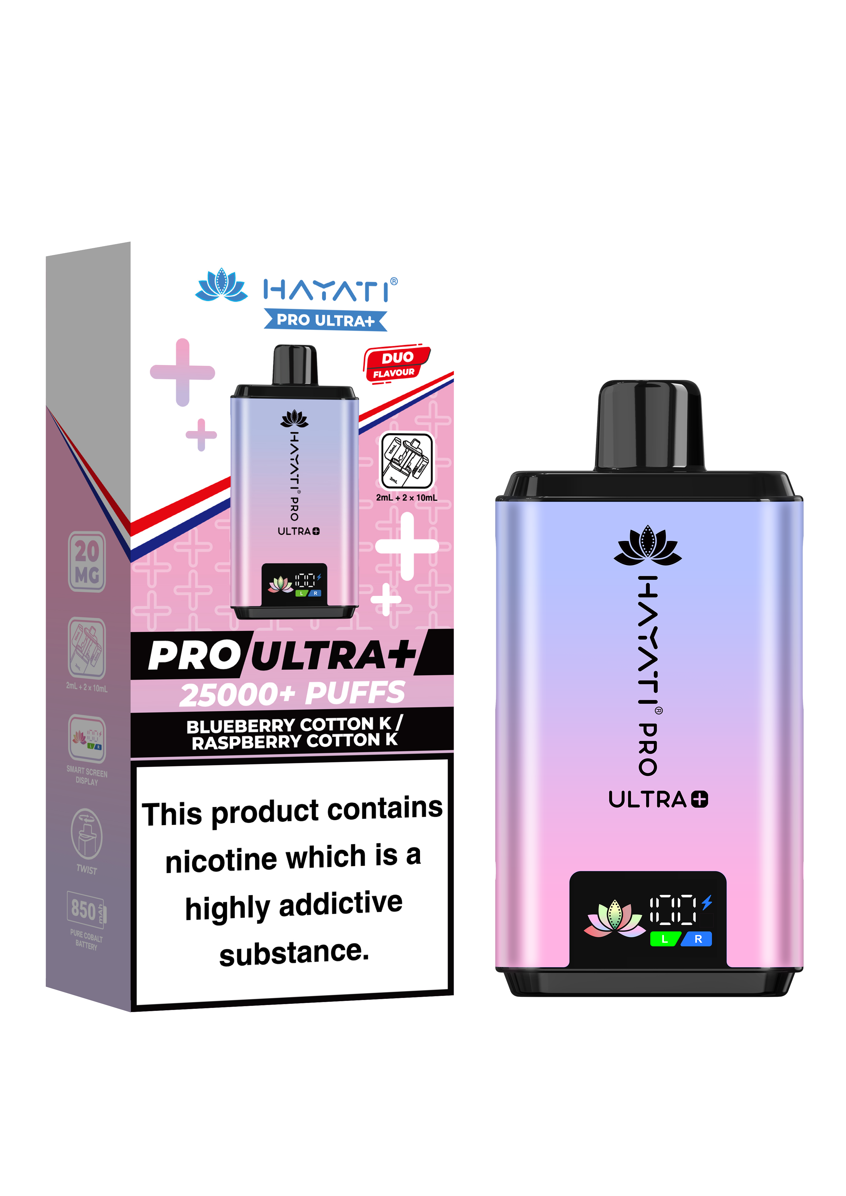 Hayati® Pro Ultra+ Reusable Kit (20mg)