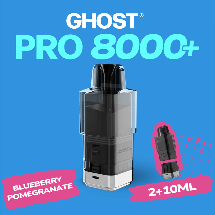 Ghost Pro 8000+ 2ml Pods