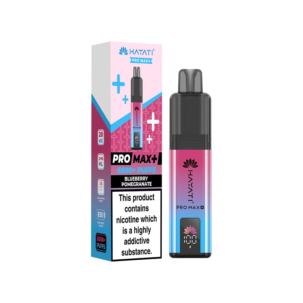 Hayati® Pro Max+ 6000+ Vape Kit (20mg)