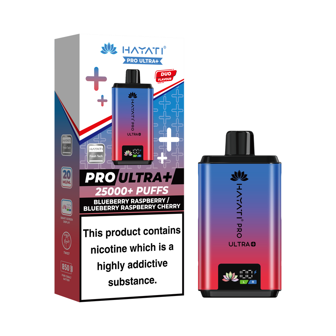 Hayati® Pro Ultra+ Reusable Kit (20mg)
