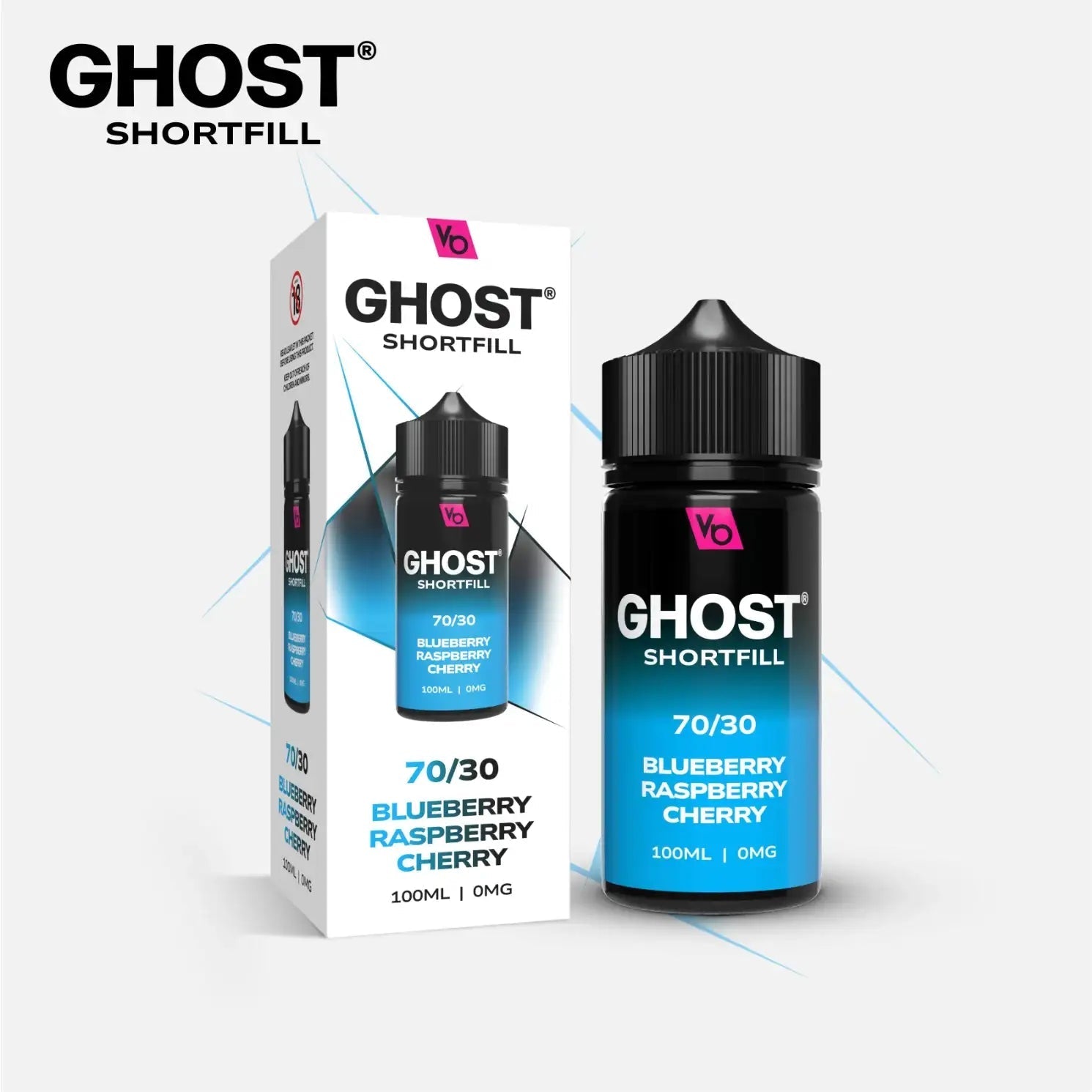 Ghost® Shortfill 100ml 70/30 (0mg)
