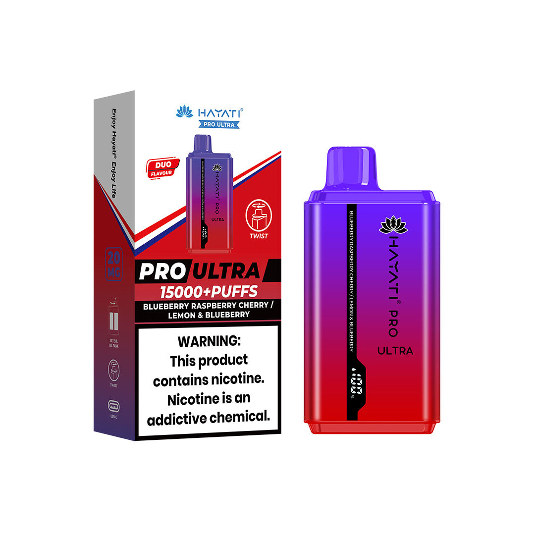 Hayati Pro Ultra 15000+ Puff 0MG