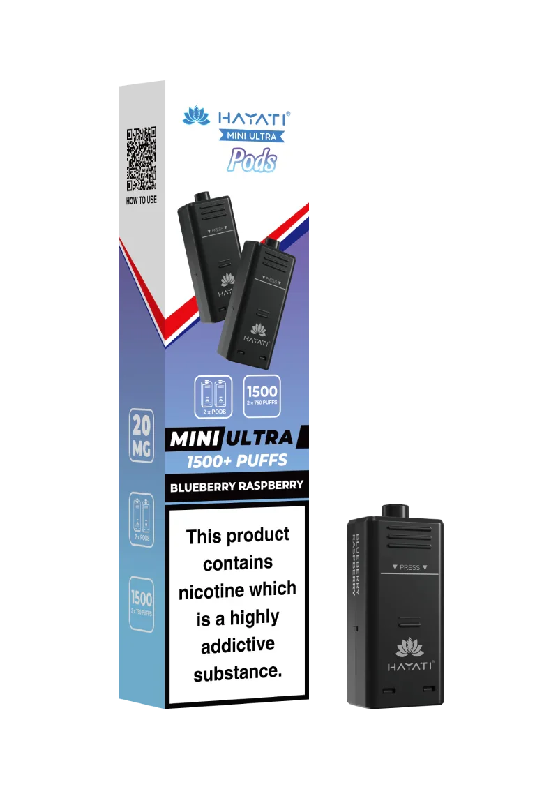 Hayati Mini Ultra 1500 Prefilled Pods