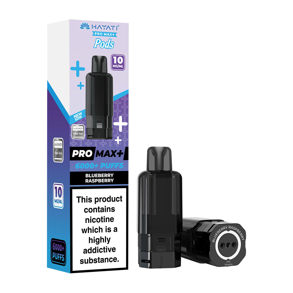 Hayati® Pro Max+ 6000+ Pods (10mg)