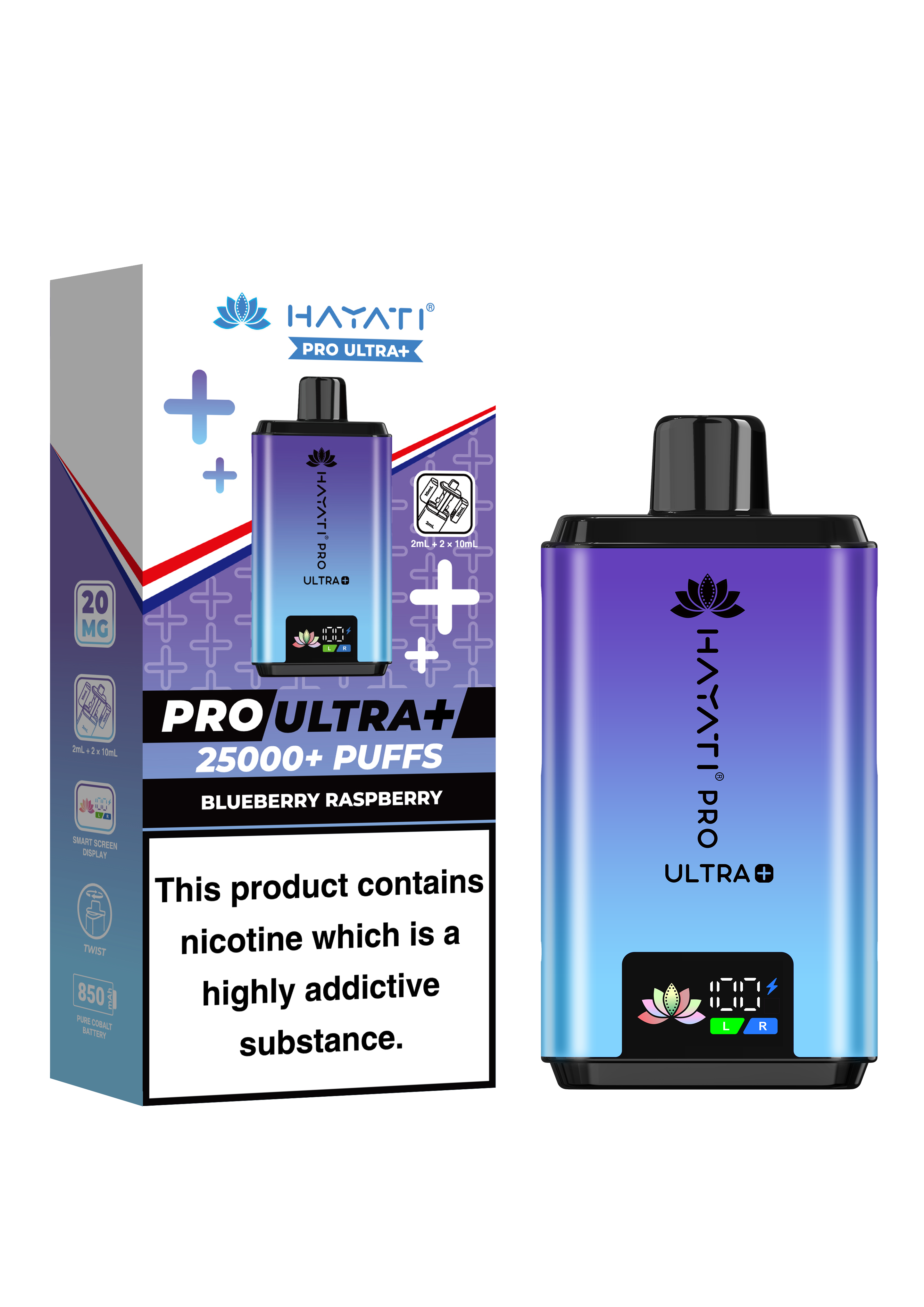 Hayati® Pro Ultra+ Reusable Kit (20mg)