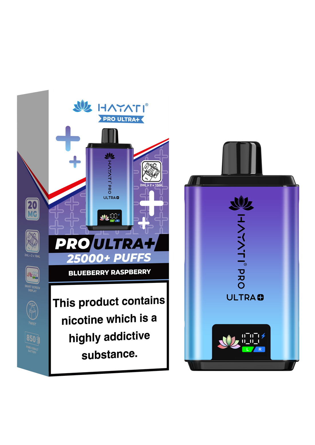 Hayati® Pro Ultra+ Reusable Kit (20mg)