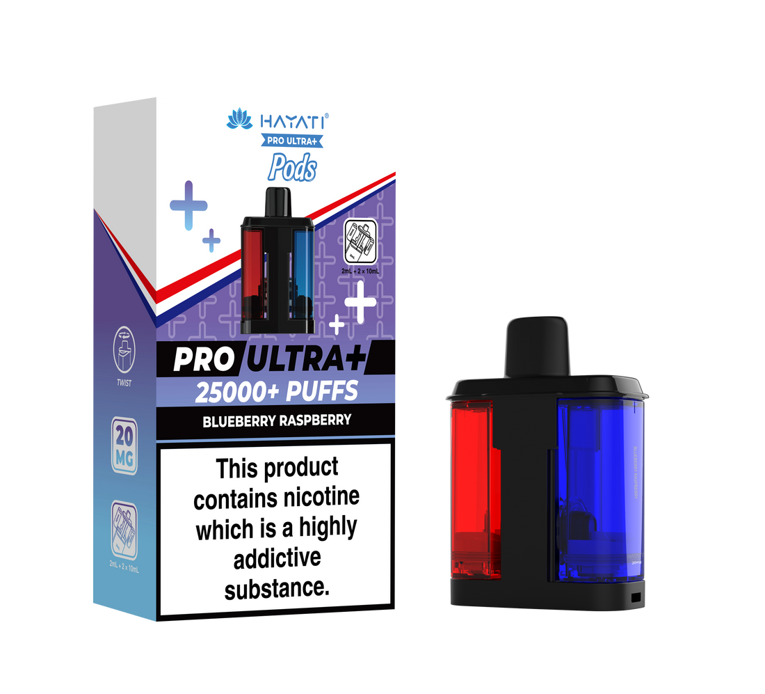 Hayati® Pro Ultra+ 25K Prefilled Pods (20mg)