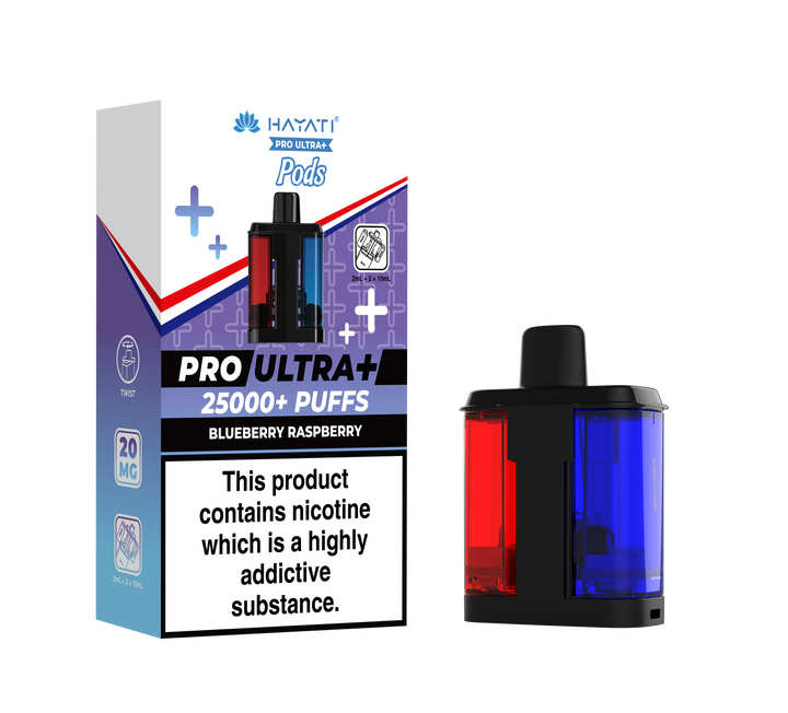 Hayati® Pro Ultra+ 25K Prefilled Pods (20mg)