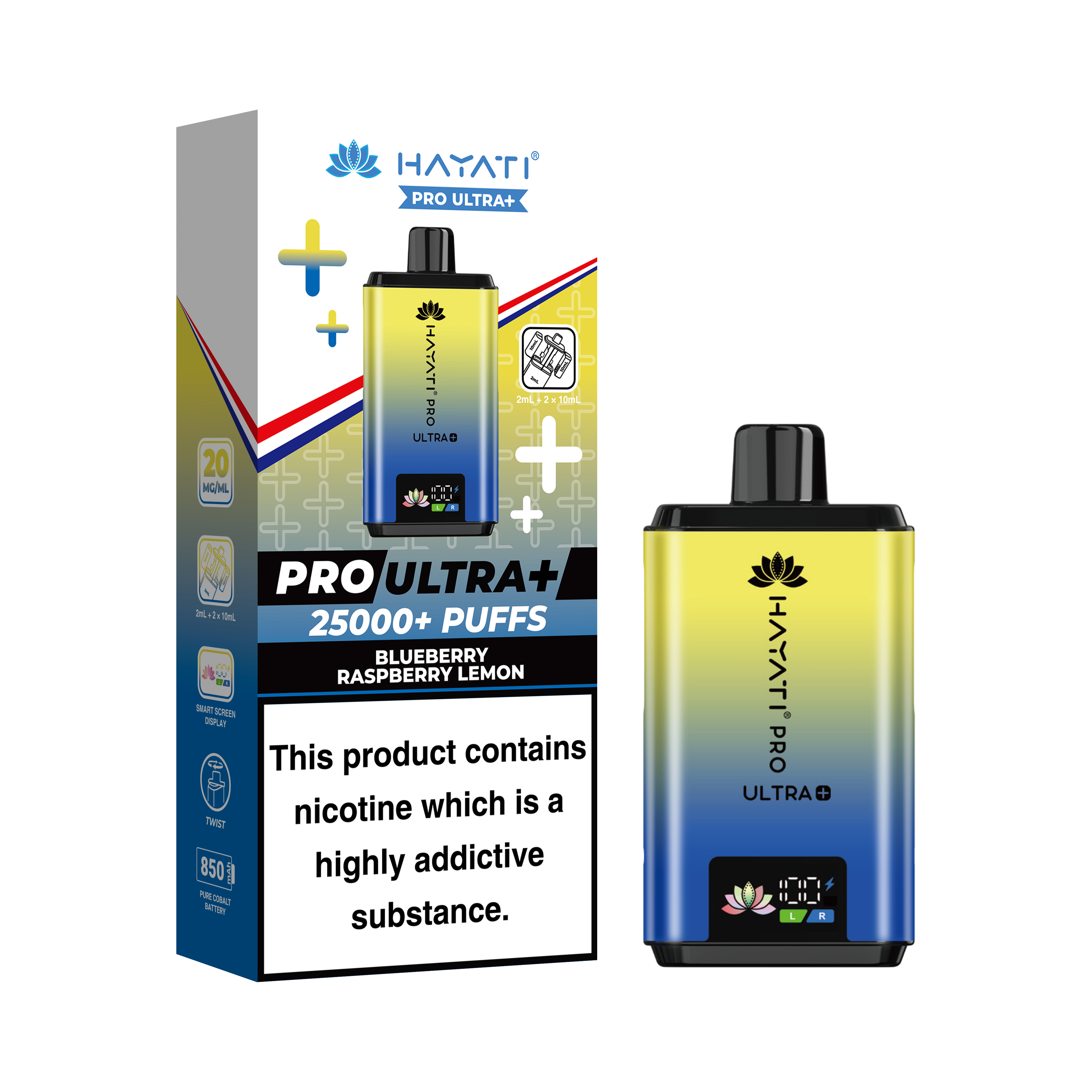 Hayati® Pro Ultra+ Reusable Kit (20mg)
