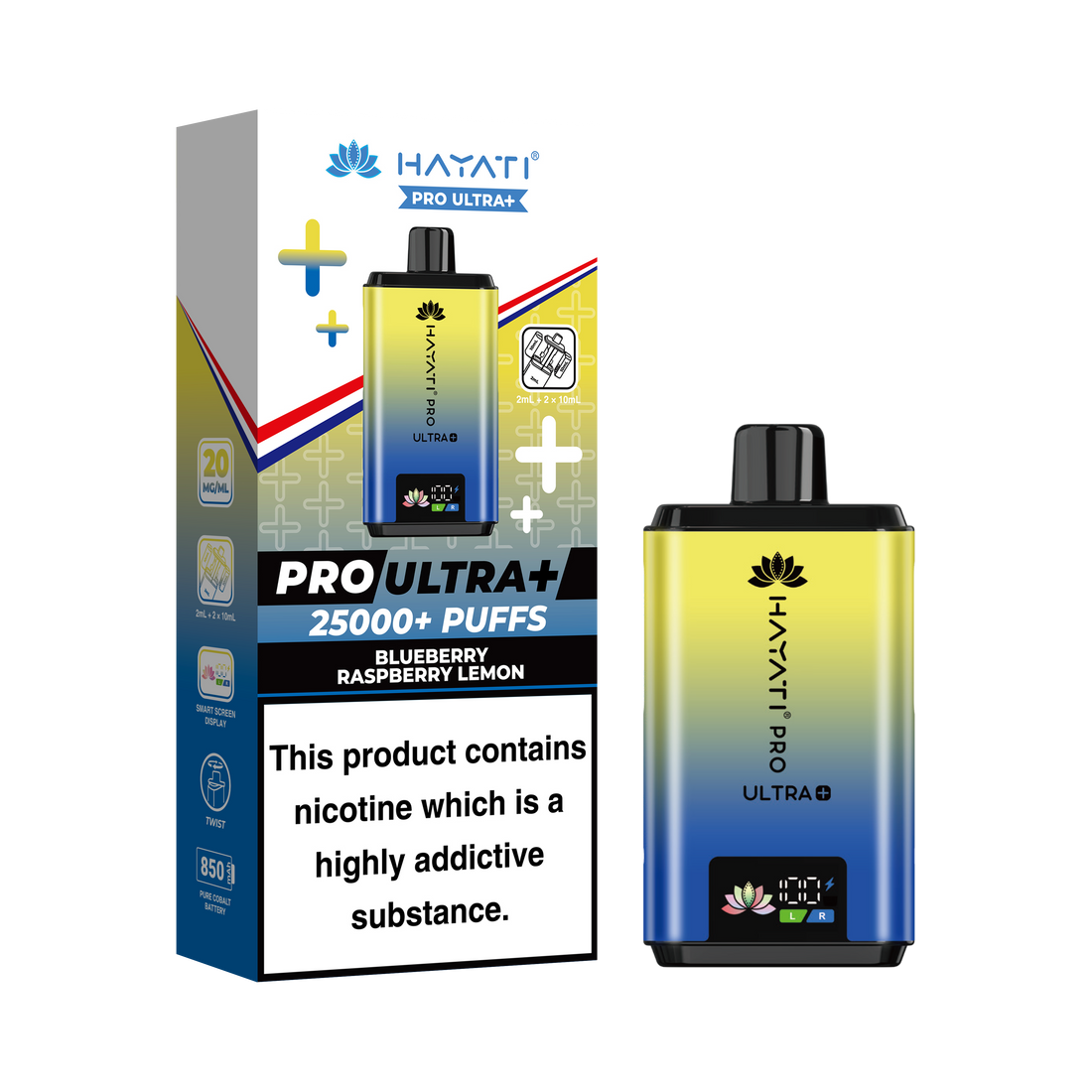 Hayati® Pro Ultra+ Reusable Kit (20mg)