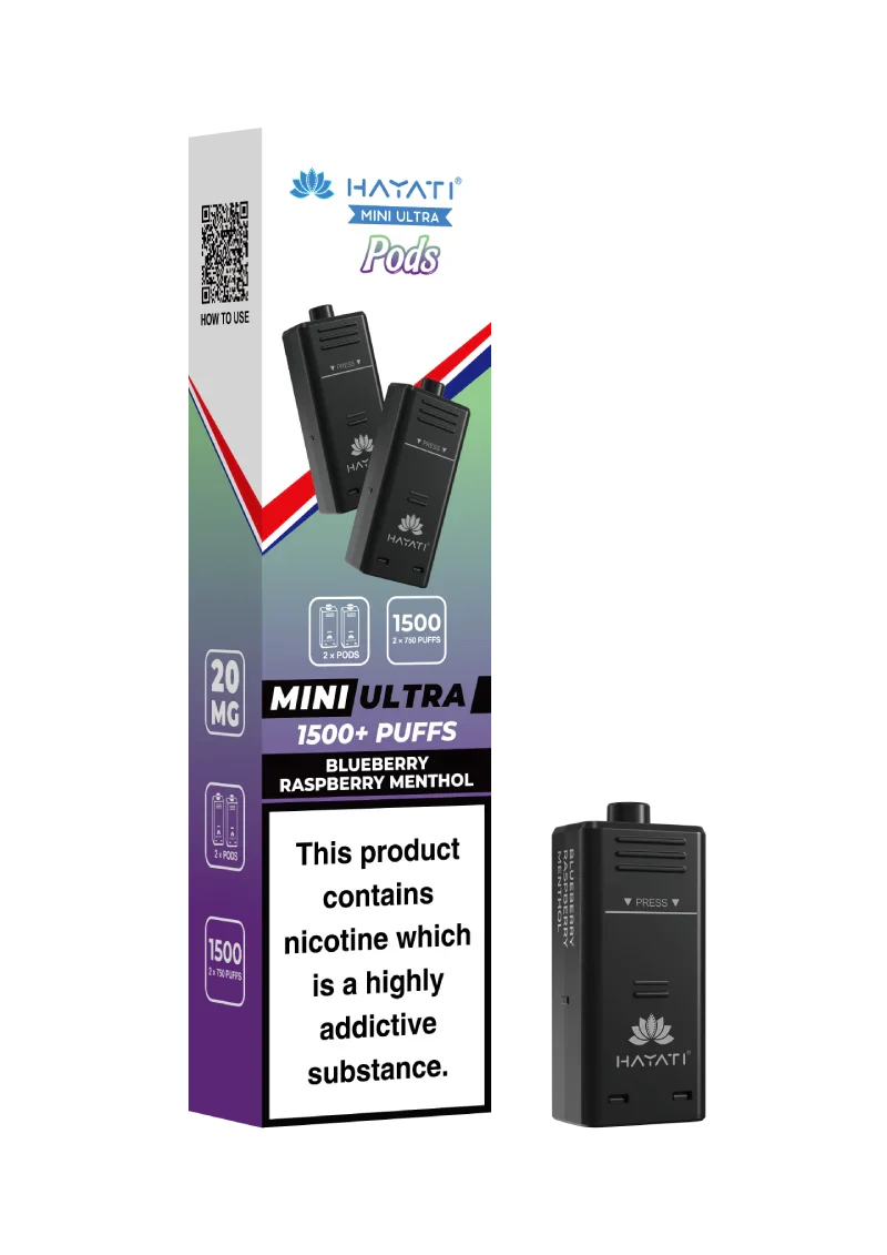 Hayati Mini Ultra 1500 Prefilled Pods