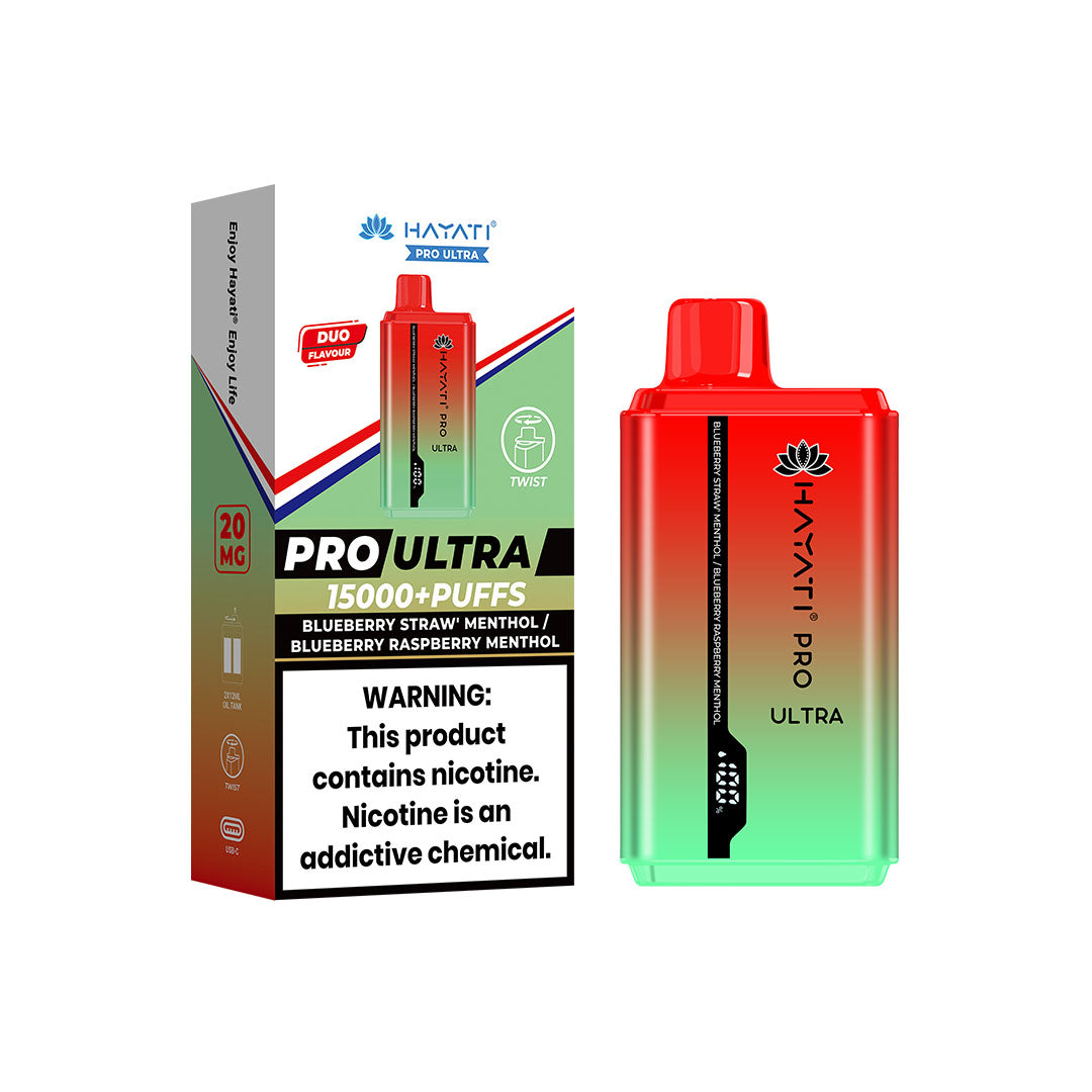 Hayati Pro Ultra 15000+ Puff 0MG