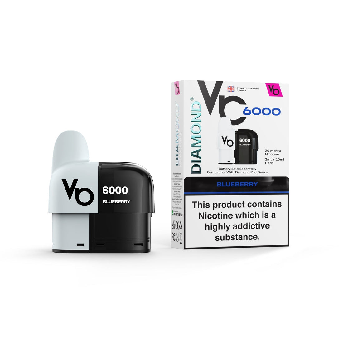 Diamond® 6000 Prefilled Pods (20mg)