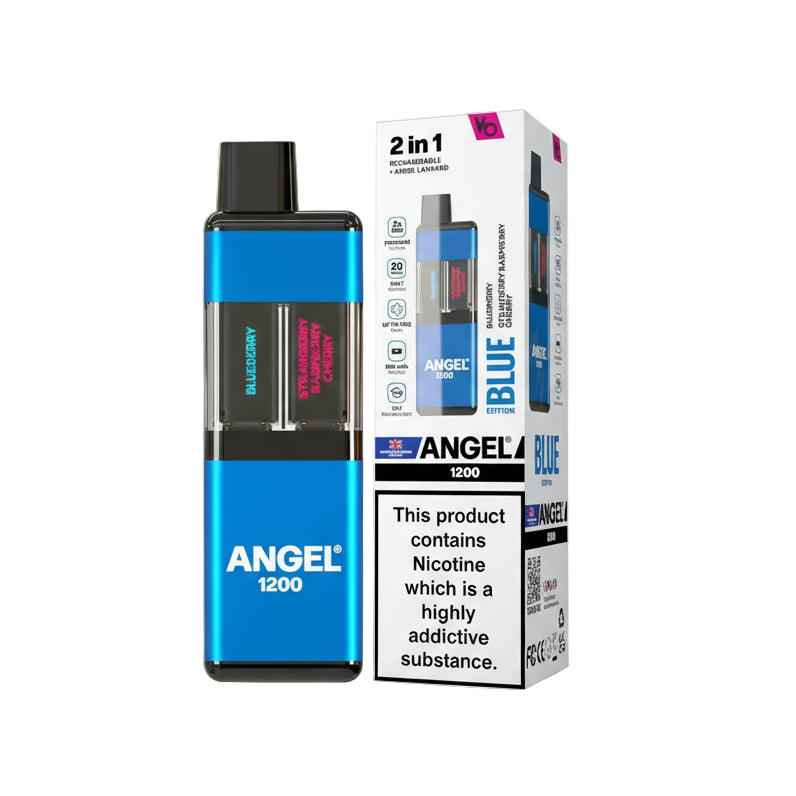 Angel 1200 2in1 Prefilled Pod Kit Reusable Compliant Post June 1st