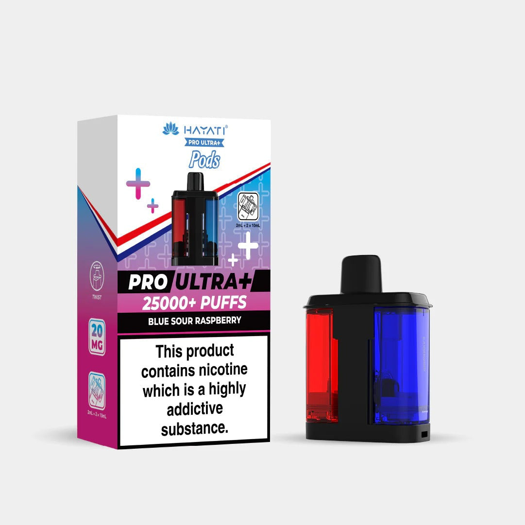 Hayati® Pro Ultra+ 25K Prefilled Pods (20mg)