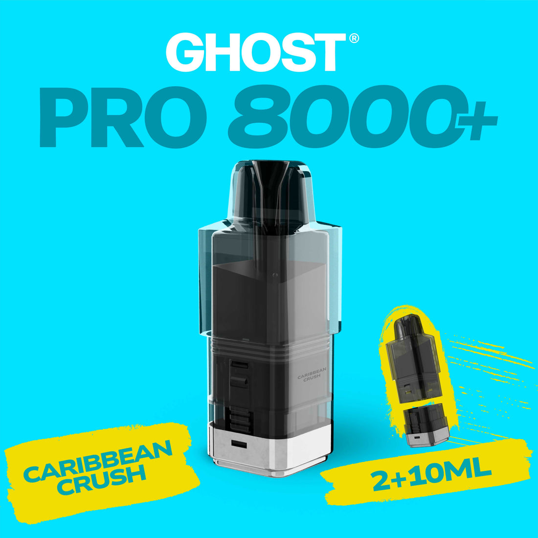 Ghost Pro 8000+ 2ml Pods