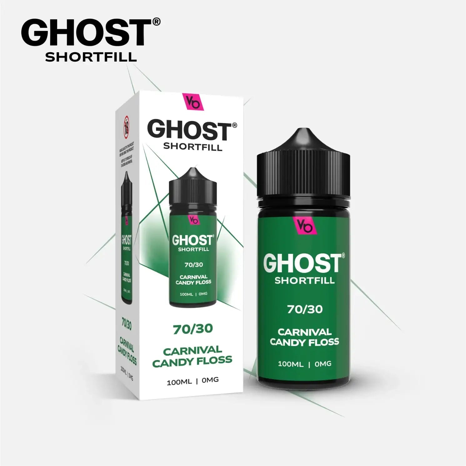 Ghost® Shortfill 100ml 70/30 (0mg)