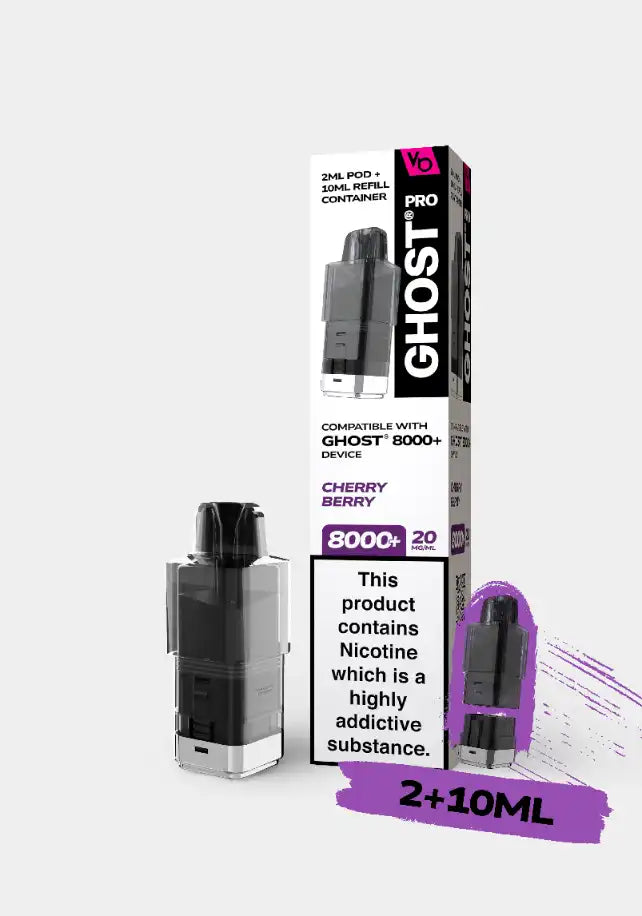 Ghost® 8000+ Prefilled Pods (20mg)