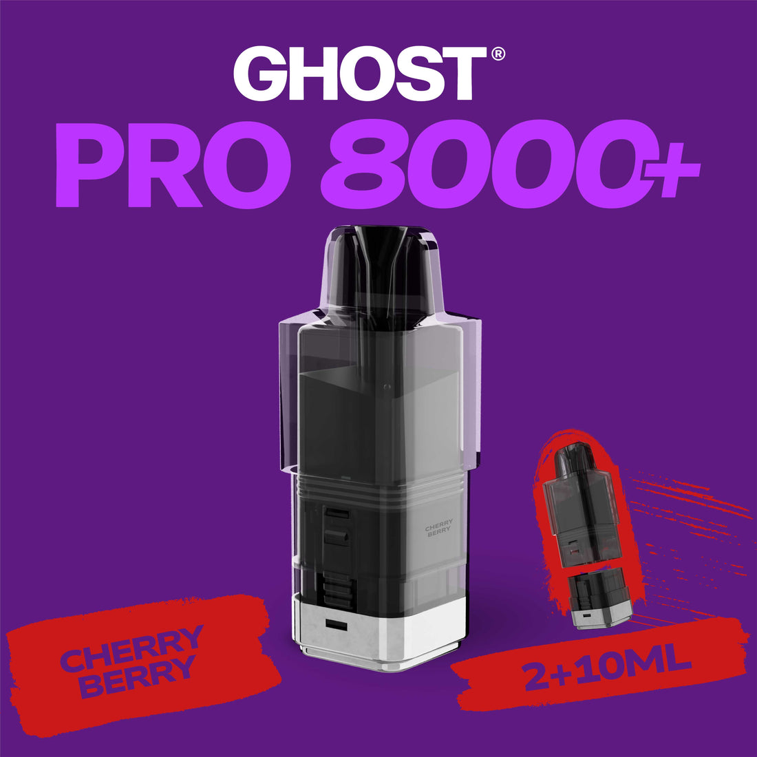 Ghost Pro 8000+ 2ml Pods