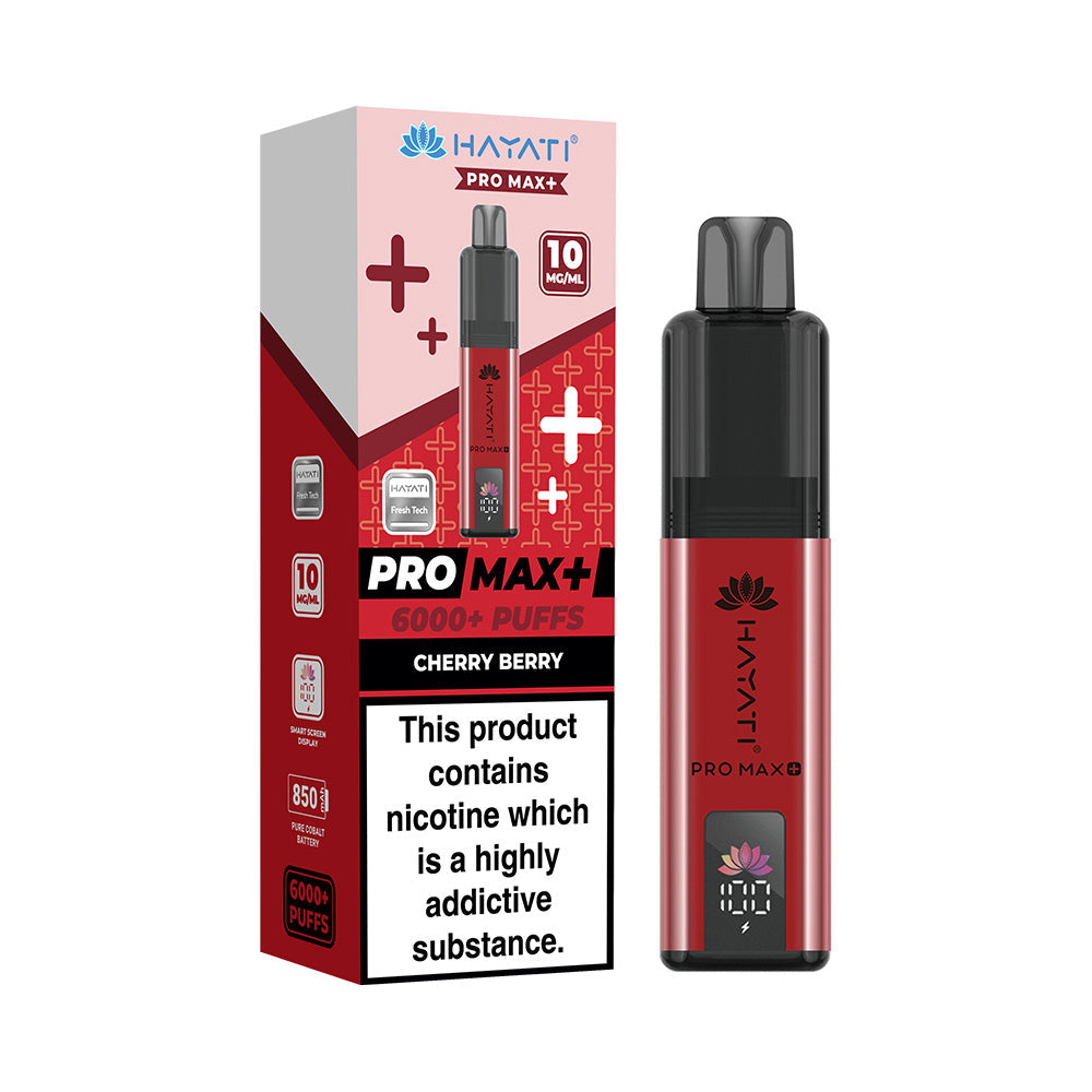 Hayati® Pro Max+ 6000+ Vape Kit (10mg)