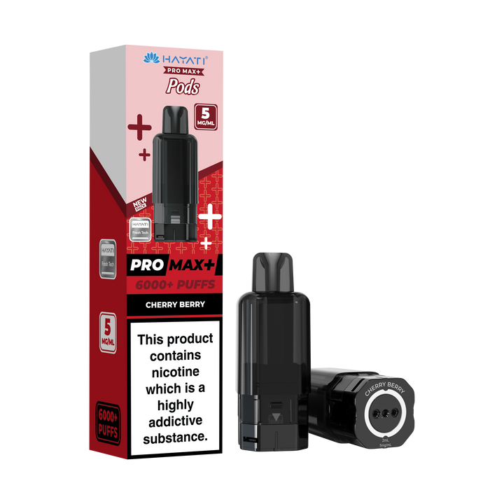 Hayati® Pro Max+ 6000+ Pods (5mg)