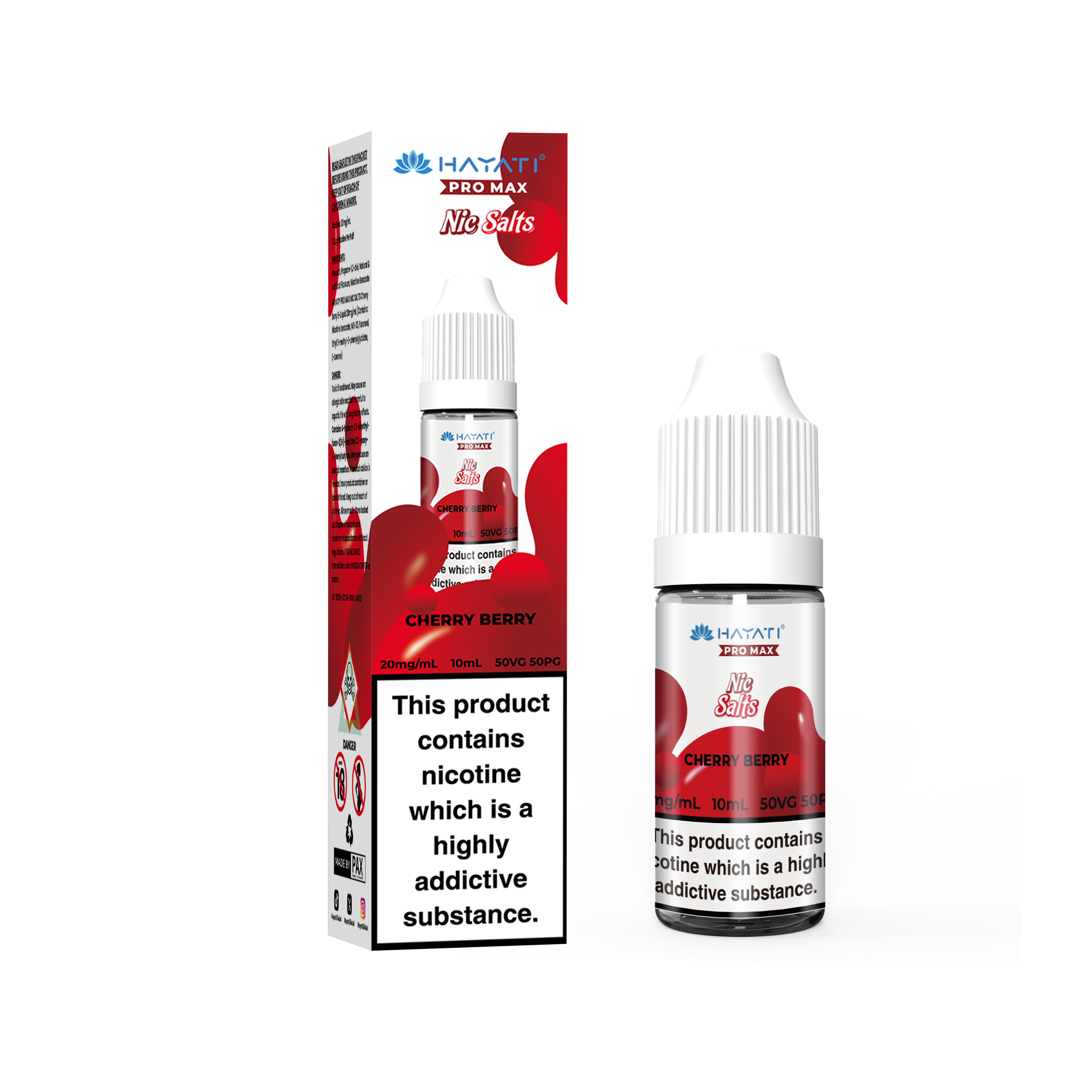 Hayati® Pro Max Nic Salts (20mg)