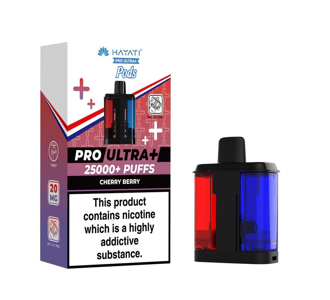 Hayati® Pro Ultra+ 25K Prefilled Pods (20mg)