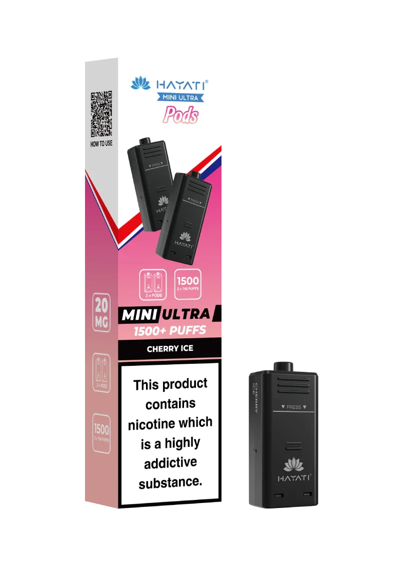 Hayati Mini Ultra 1500 Prefilled Pods