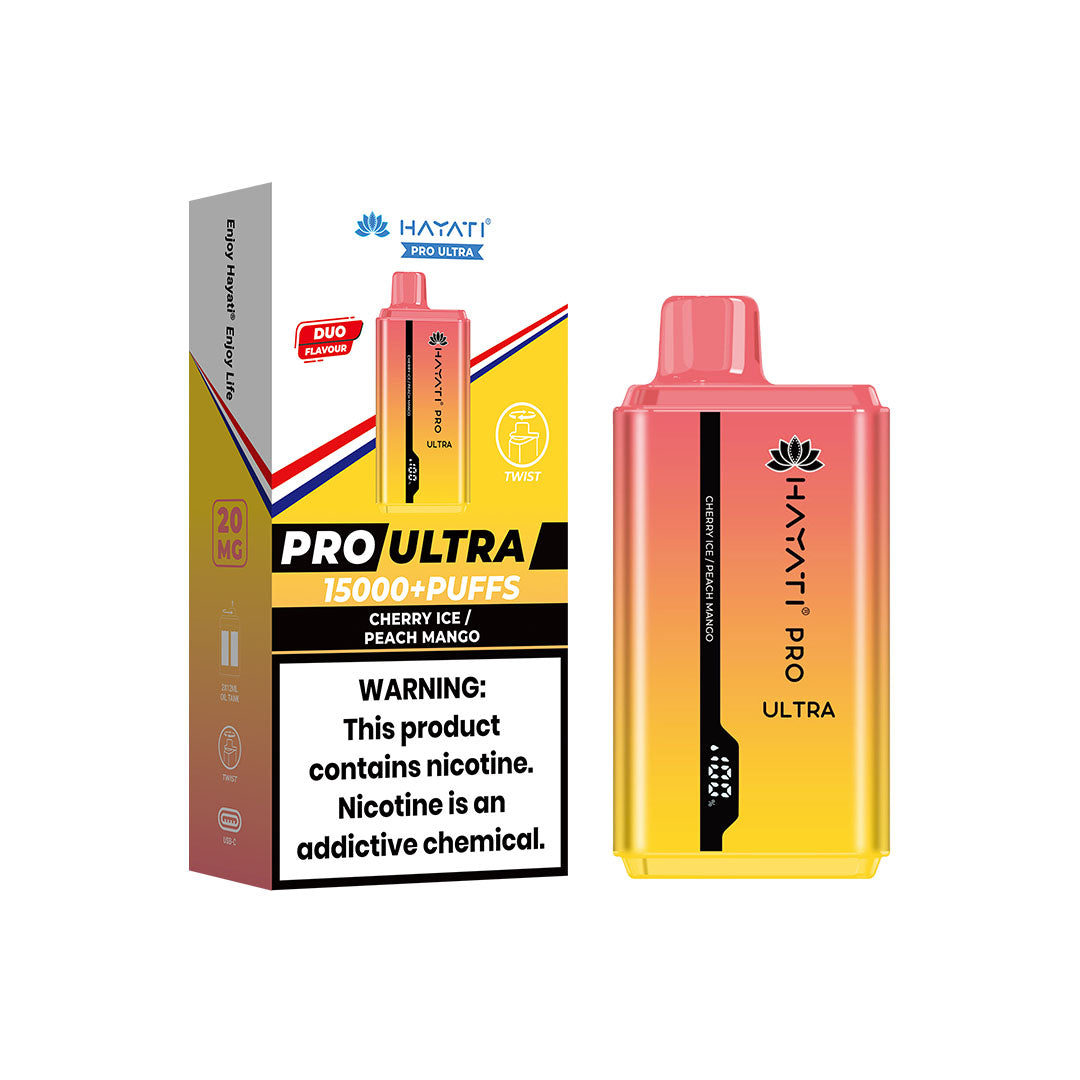 Hayati Pro Ultra 15000+ Puff 20MG