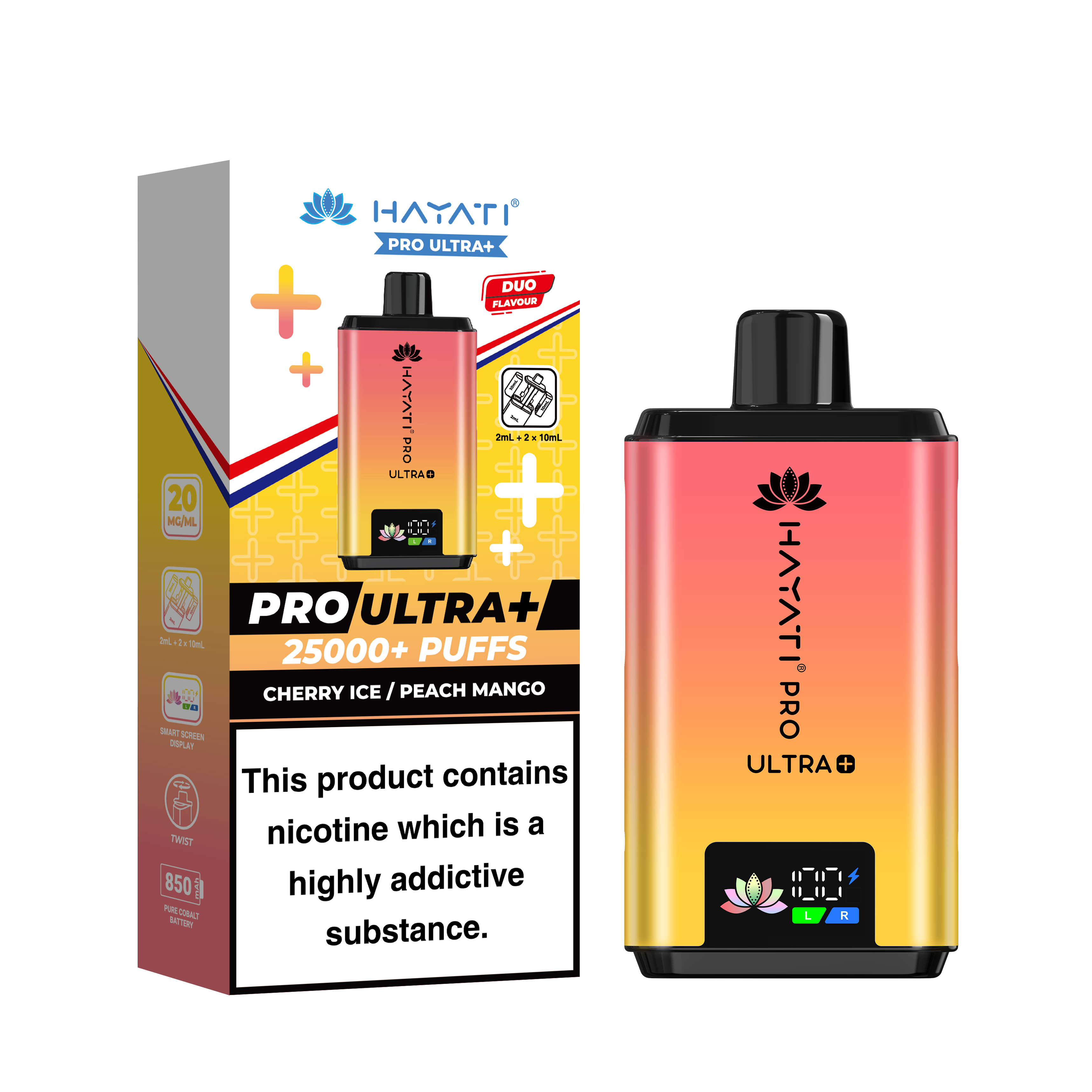 Hayati® Pro Ultra+ Reusable Kit (20mg)