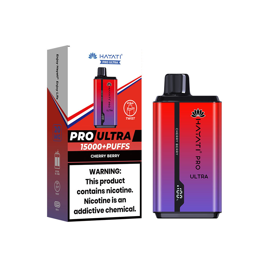 Hayati Pro Ultra 15000+ Puff 20MG