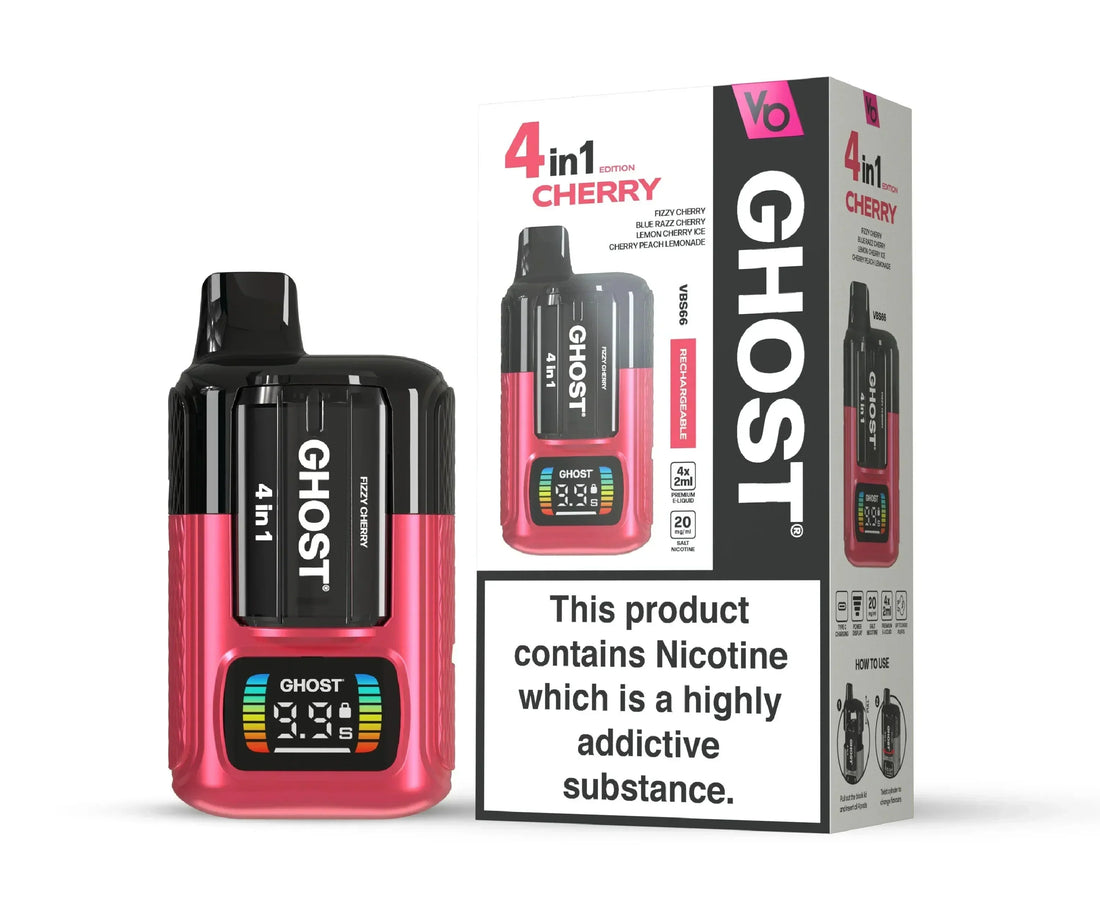 Ghost® VBS66 4in1 Reusable Vape Kit (20mg)