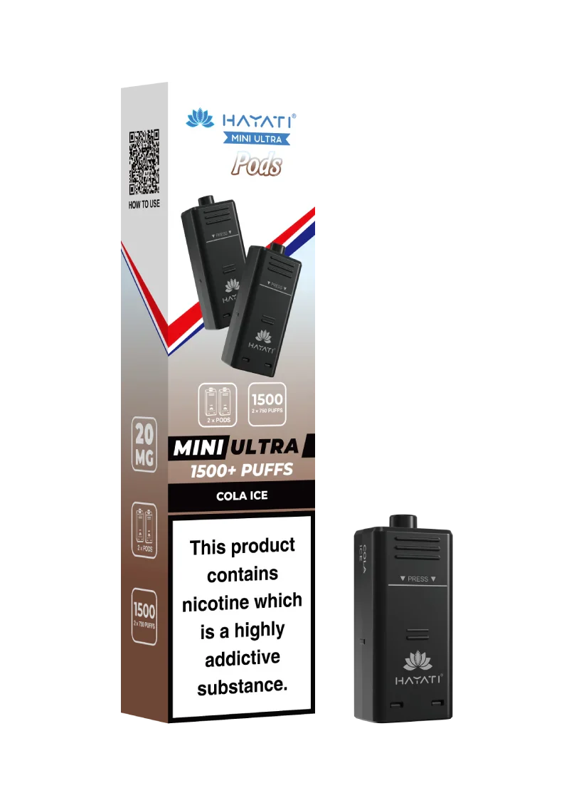 Hayati Mini Ultra 1500 Prefilled Pods