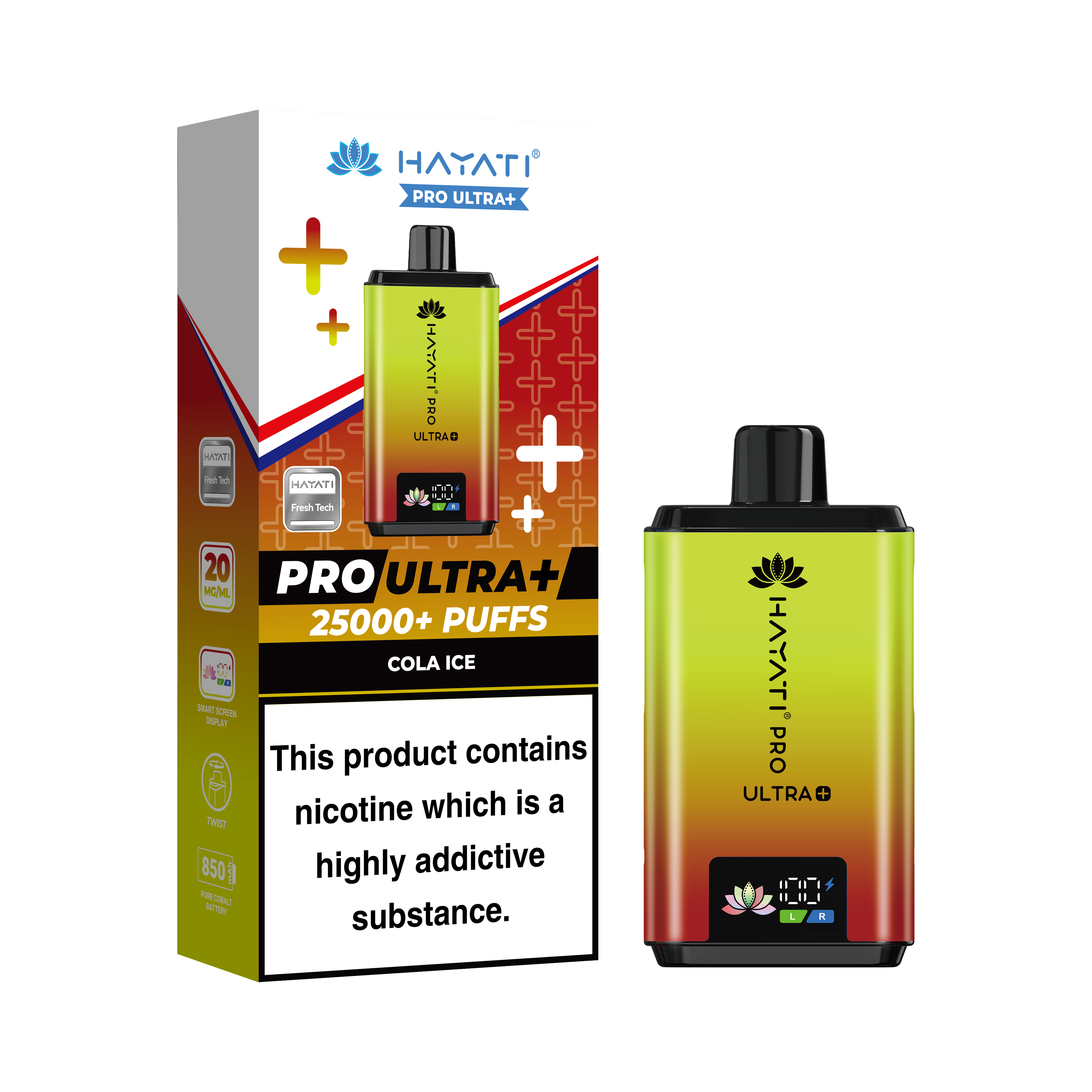 Hayati® Pro Ultra+ Reusable Kit (20mg)