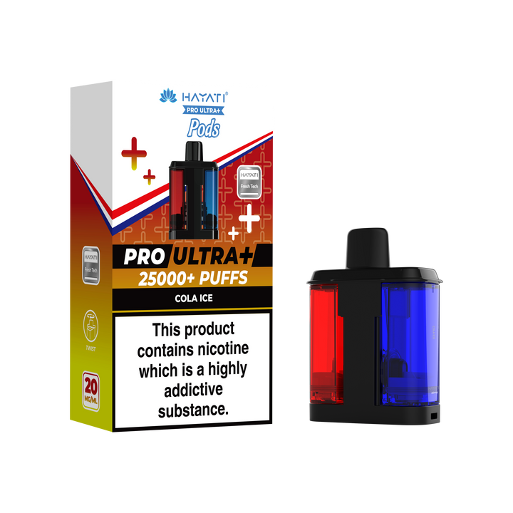 Hayati® Pro Ultra+ 25K Prefilled Pods (20mg)
