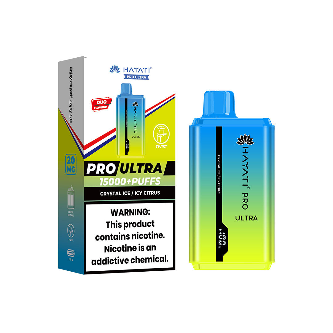 Hayati Pro Ultra 15000+ Puff 20MG