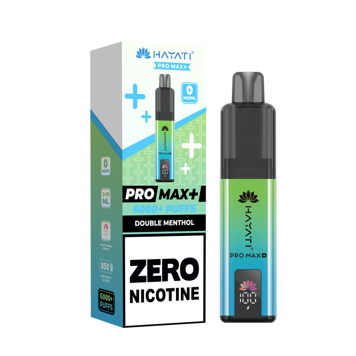 Hayati® Pro Max 6000 Plus Vape Kit ZERO (0mg)