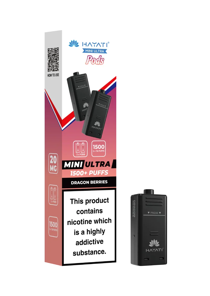 Hayati Mini Ultra 1500 Prefilled Pods