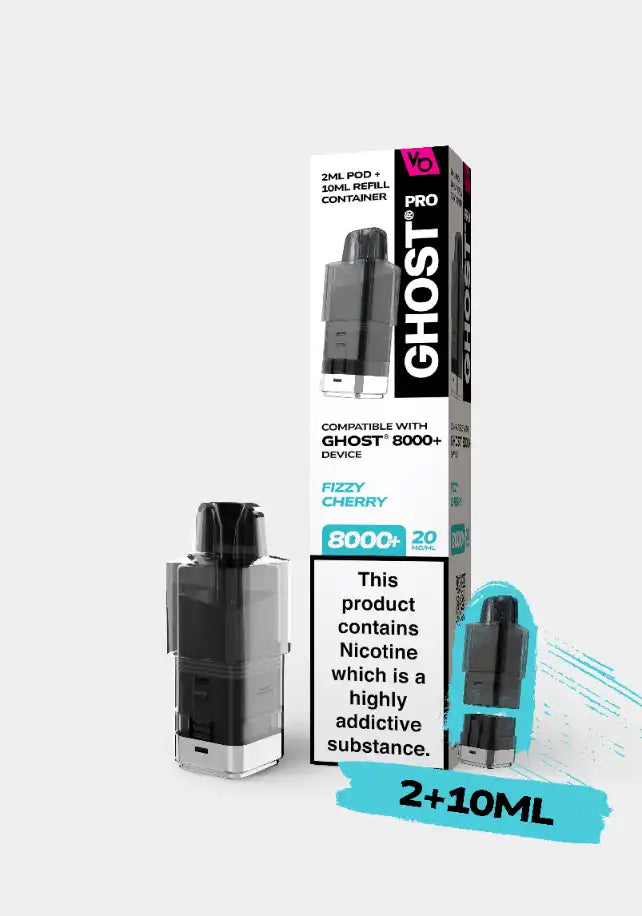 Ghost® 8000+ Prefilled Pods (20mg)