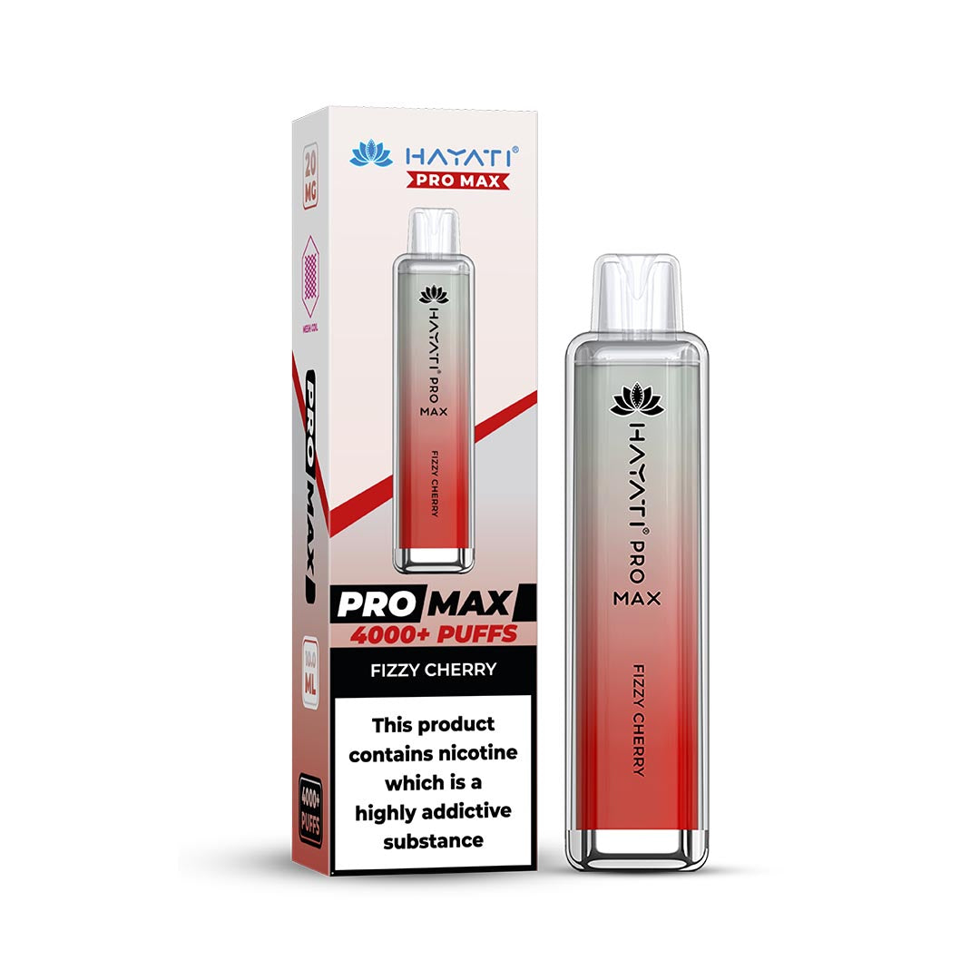 Hayati® Pro Max Disposable 4000+ Vape Kit Puffs (50mg)