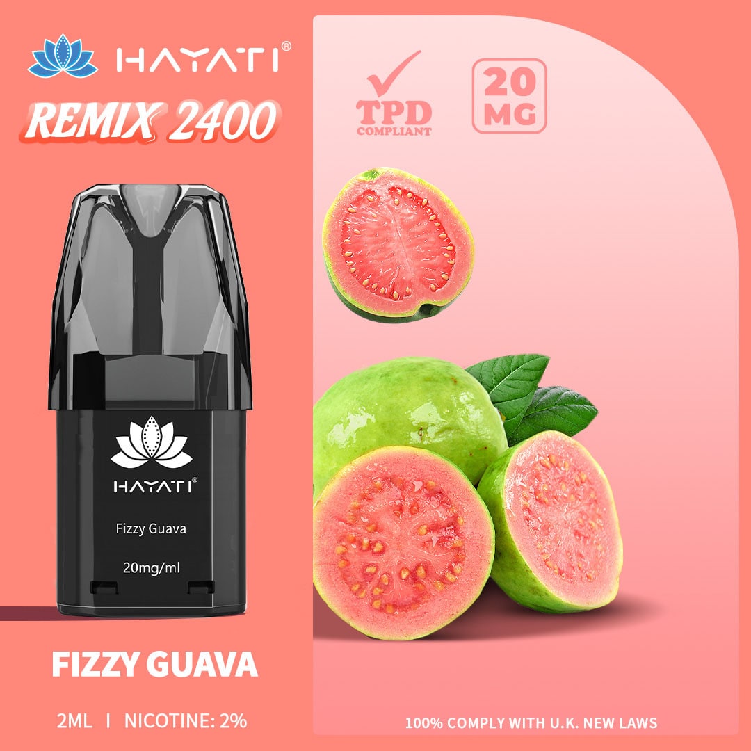 Hayati® Remix 2400 Pods (20mg)