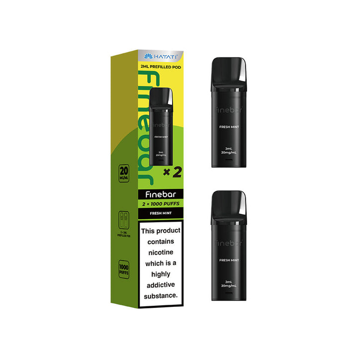 Hayati® Finebar Prefilled Pods (20mg)